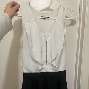 Express colorblock romper